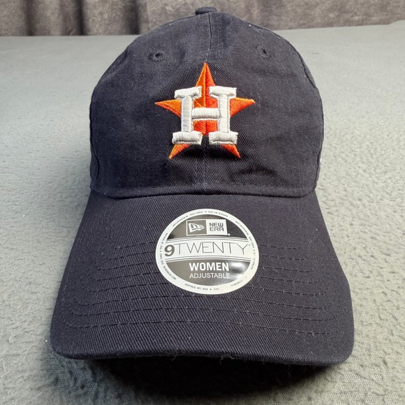 New Era Accessories - New Era 9TWENTY Houston Astros Womens Hat Navy Blue Adjustable MLB Baseball Cap